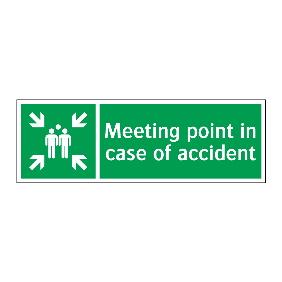Meeting point in case of accident