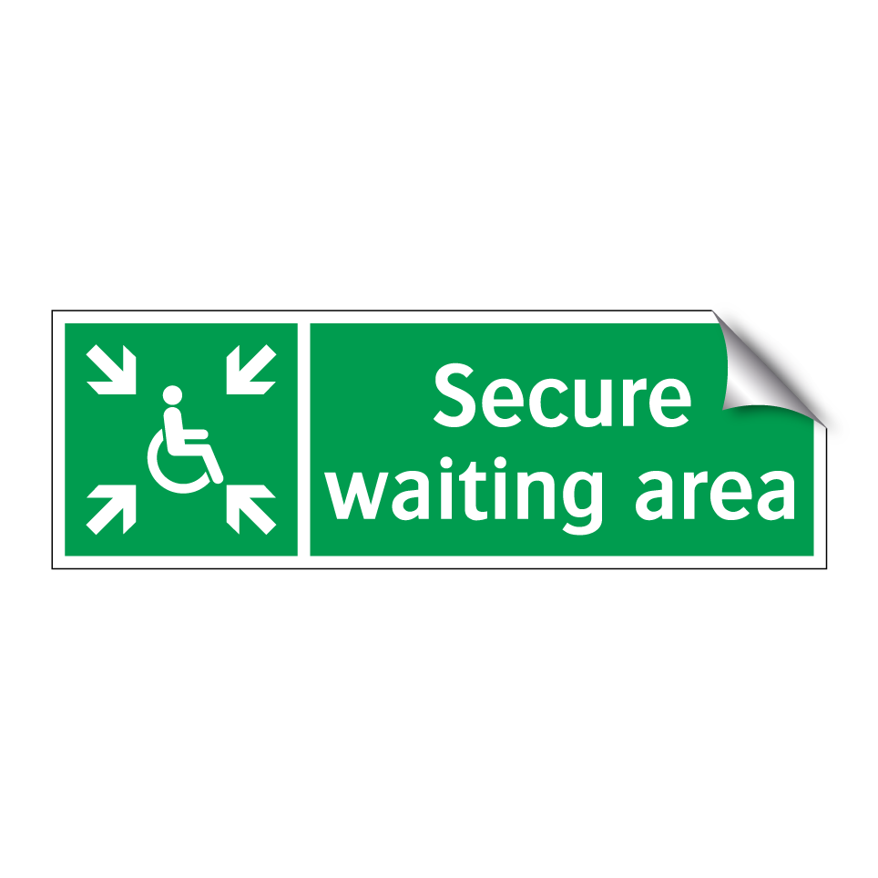 Secure waiting area