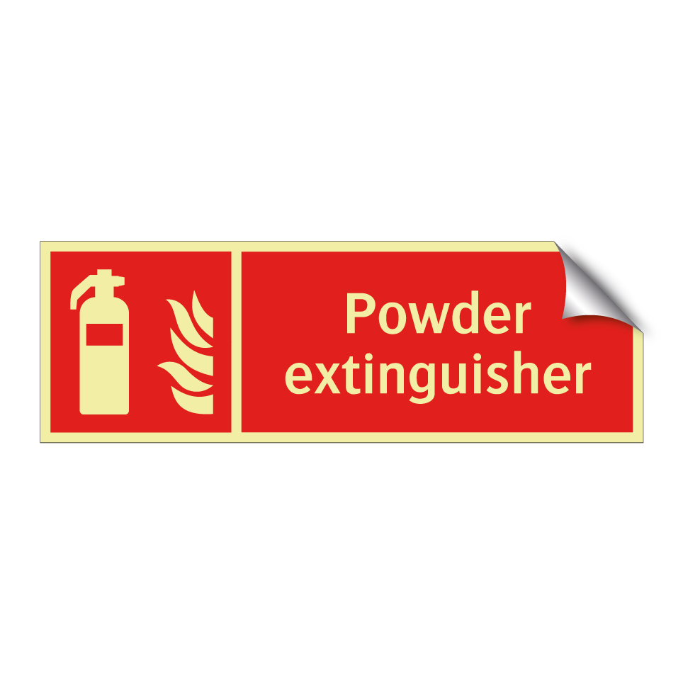 Powder extinguisher