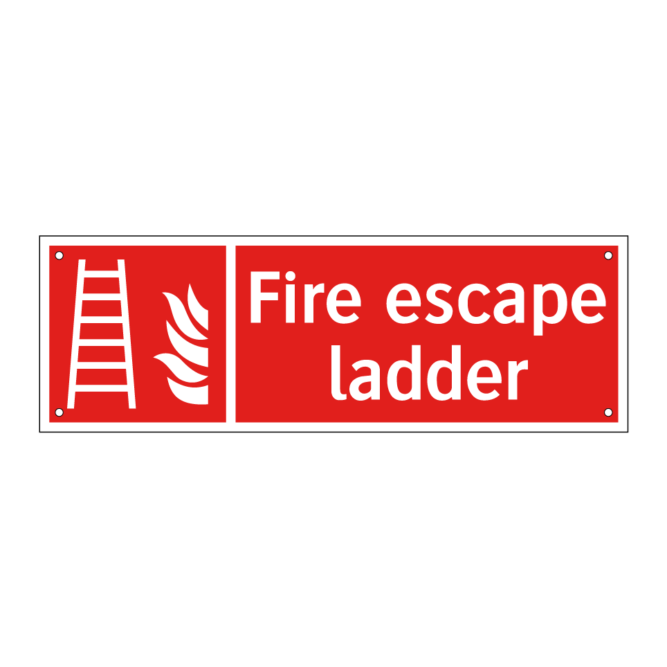Fire escape ladder
