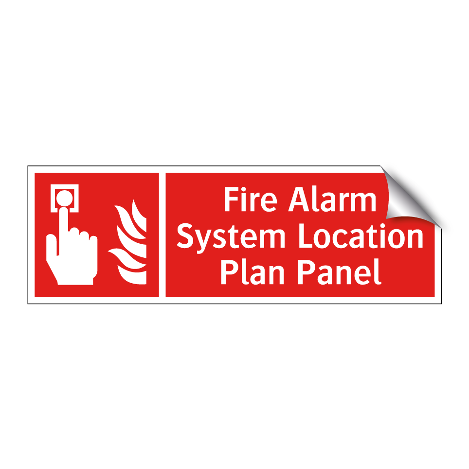 Fire Alarm System Location Plan Panel