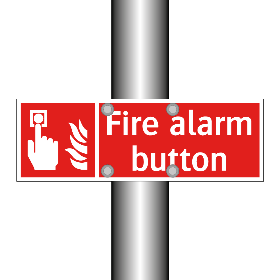 Fire alarm button