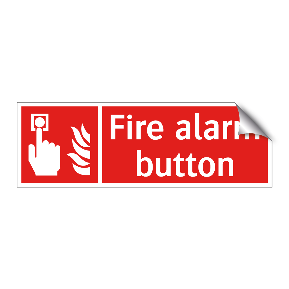 Fire alarm button