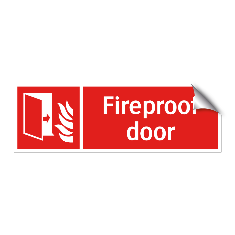 Fireproof door