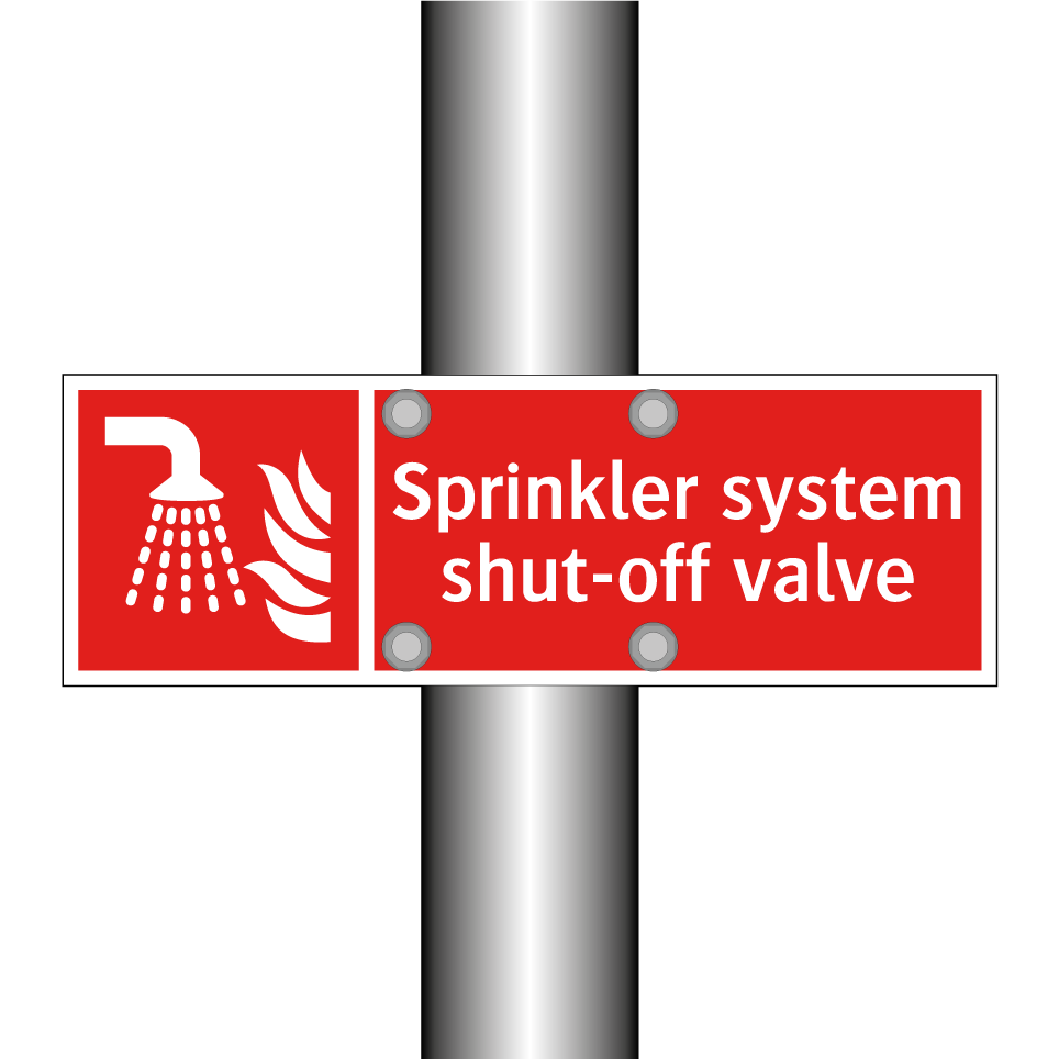 Sprinkler system shut-off valve