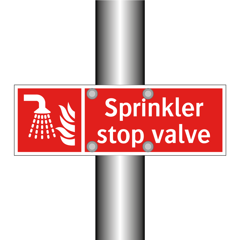 Sprinkler stop valve