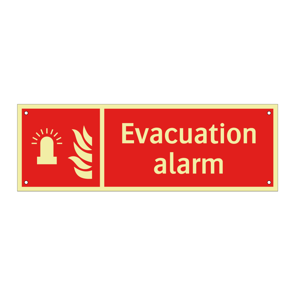 Evacuation alarm