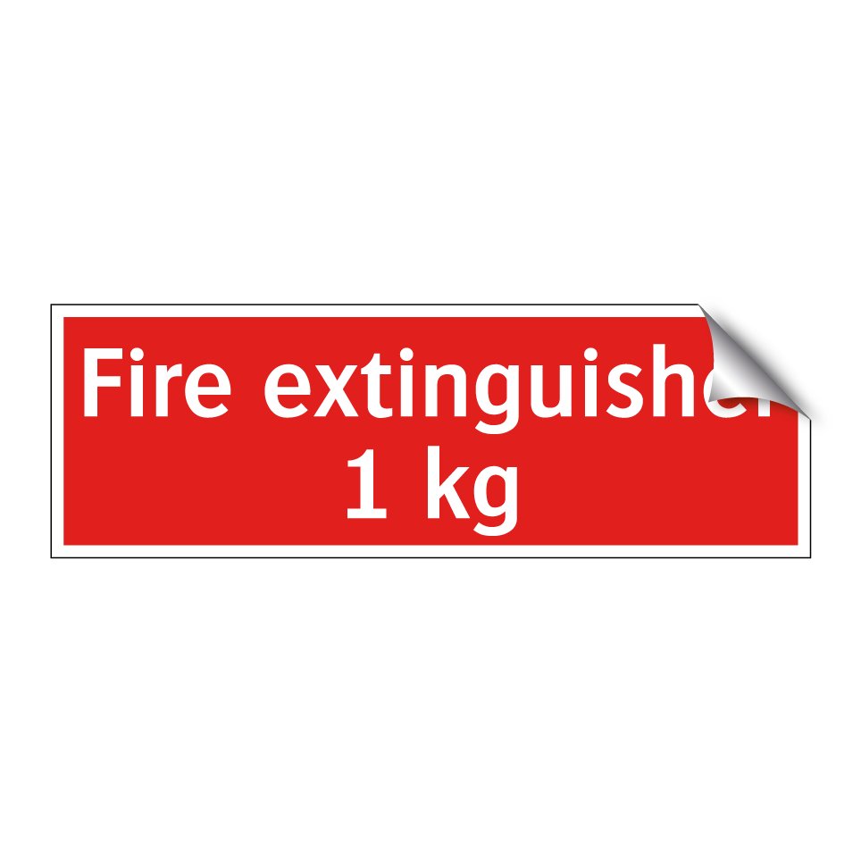 Fire extinguisher 1 kg