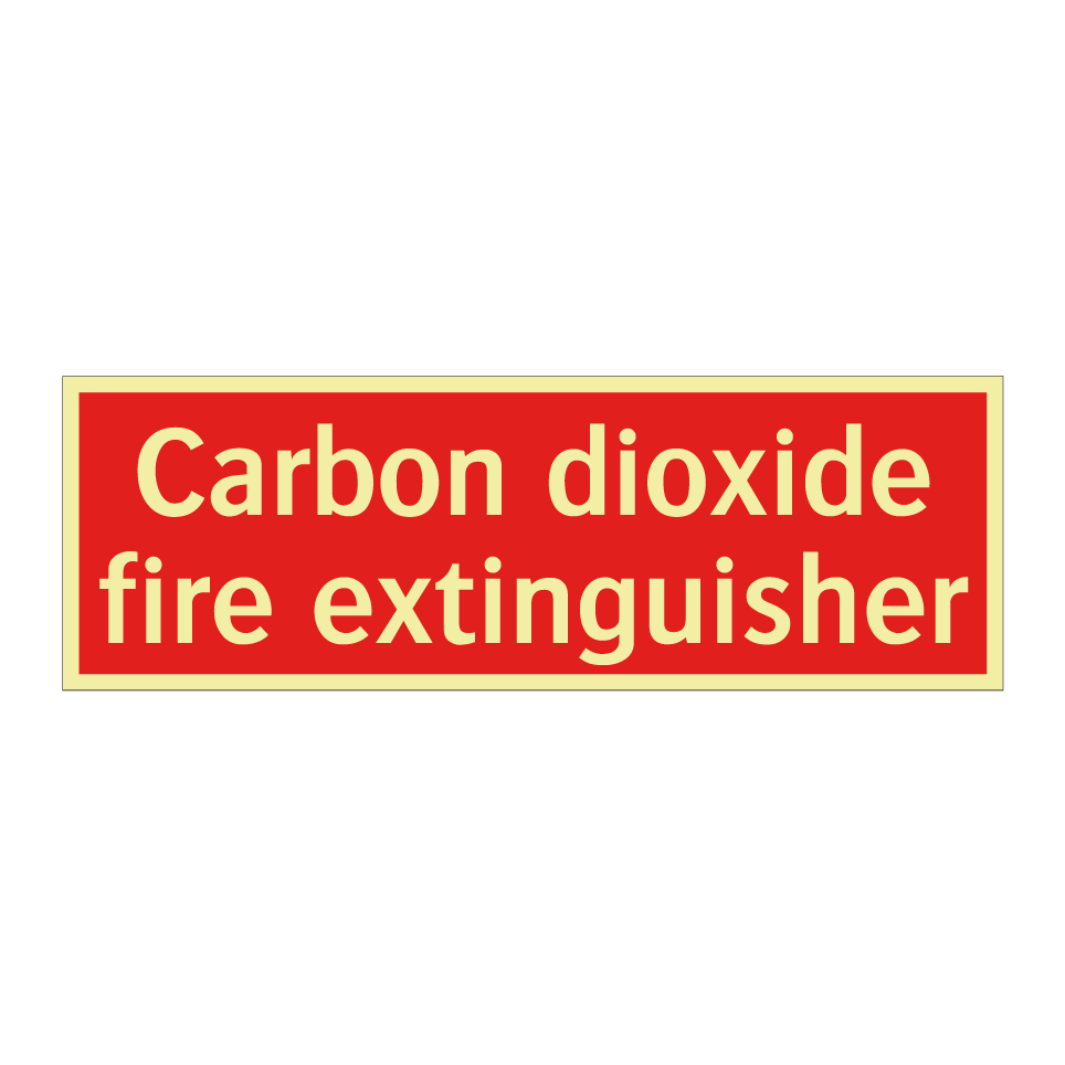 Carbon dioxide fire extinguisher