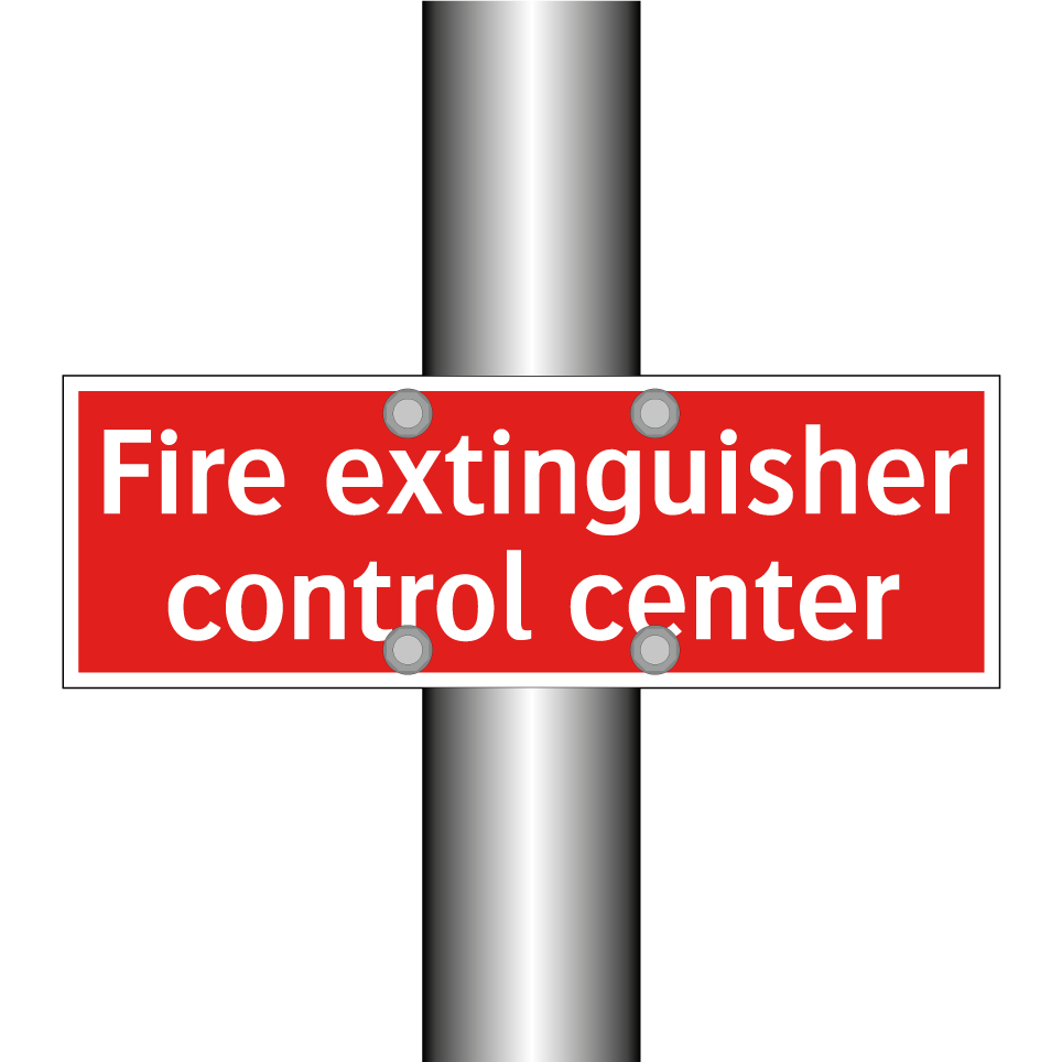 Fire extinguisher control center