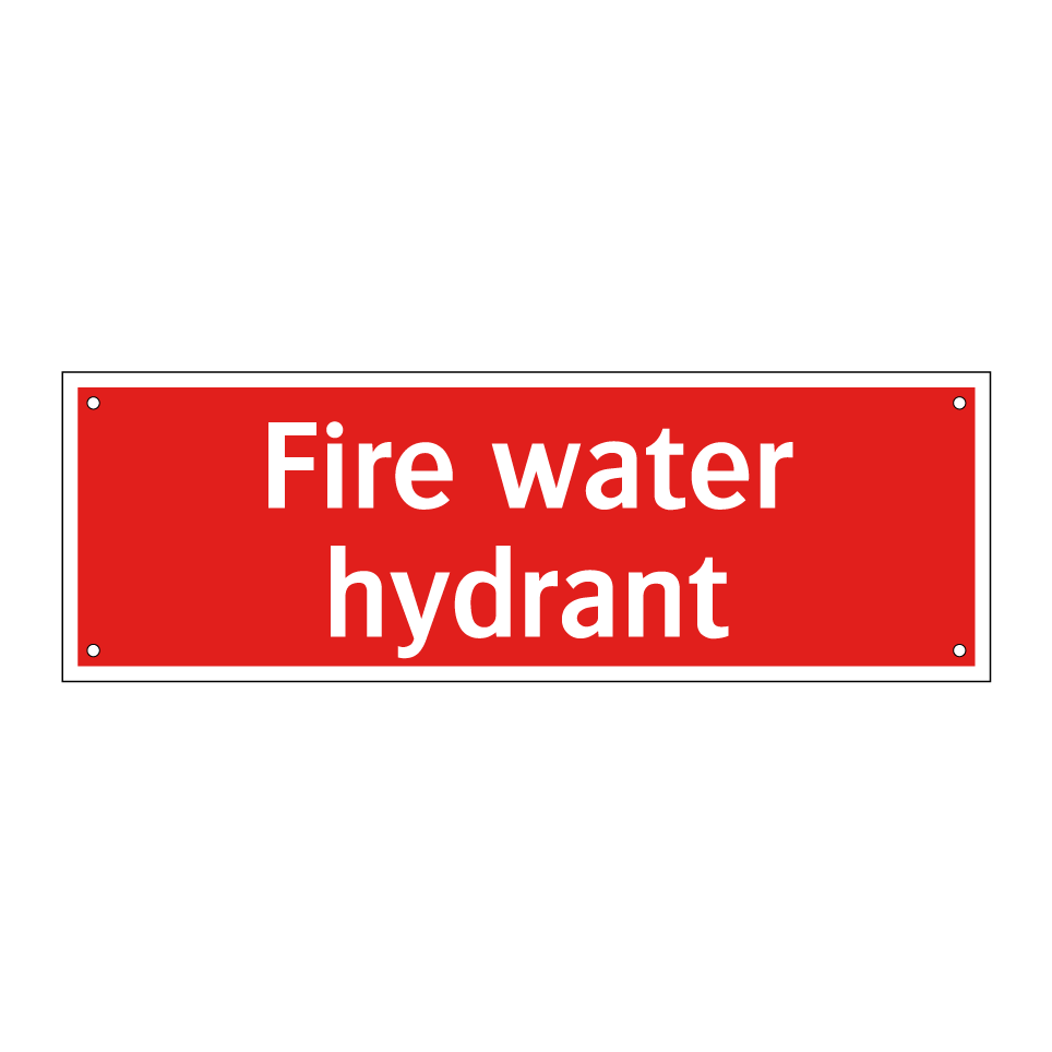 Fire water hydrant