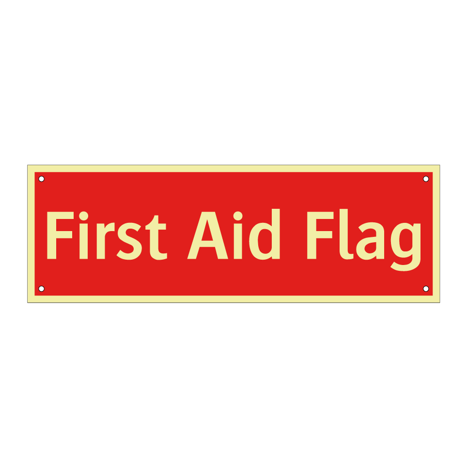 First Aid Flag