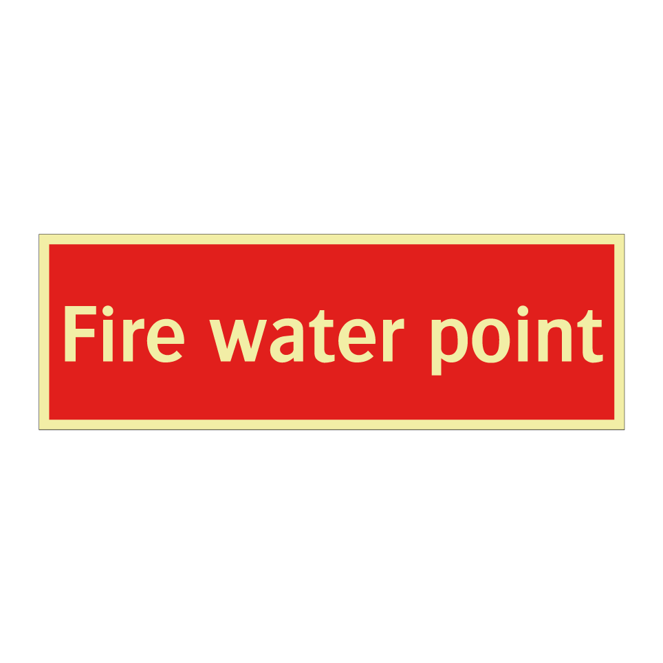 Fire water point