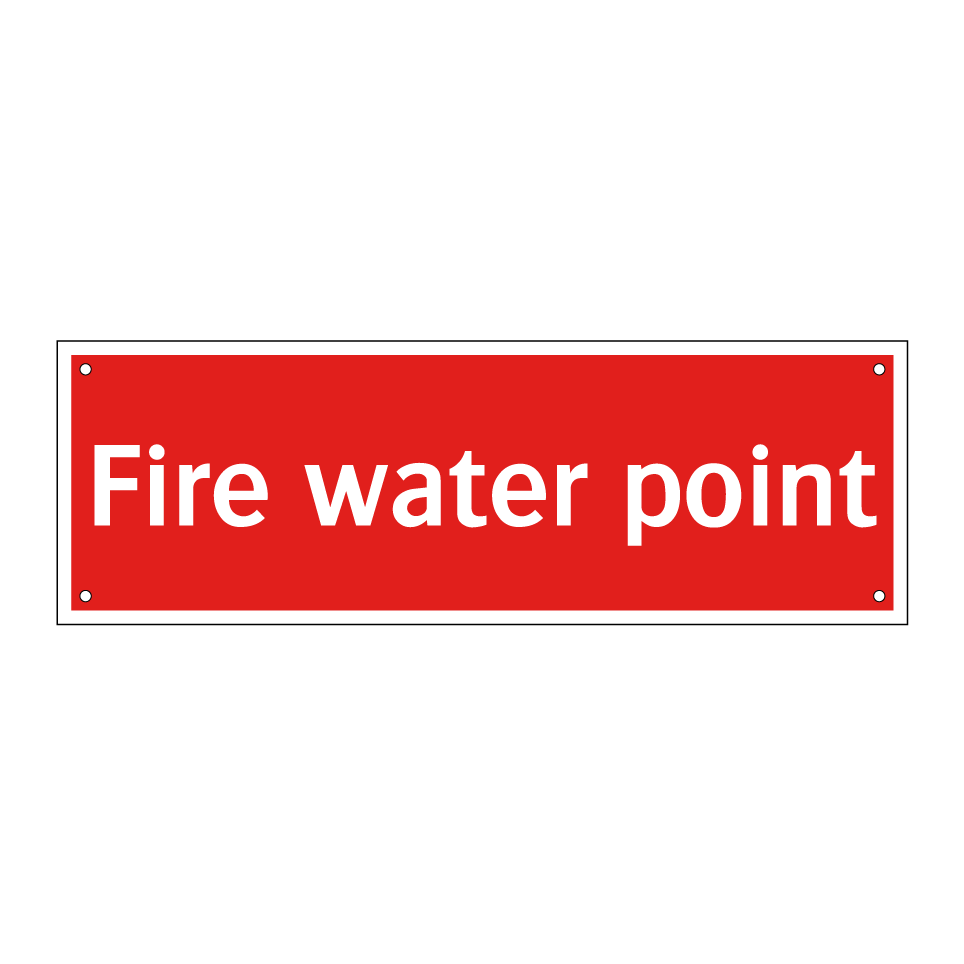 Fire water point