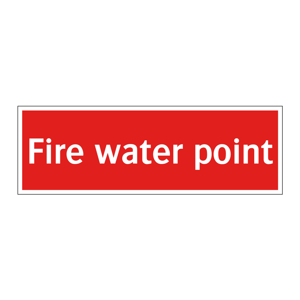 Fire water point