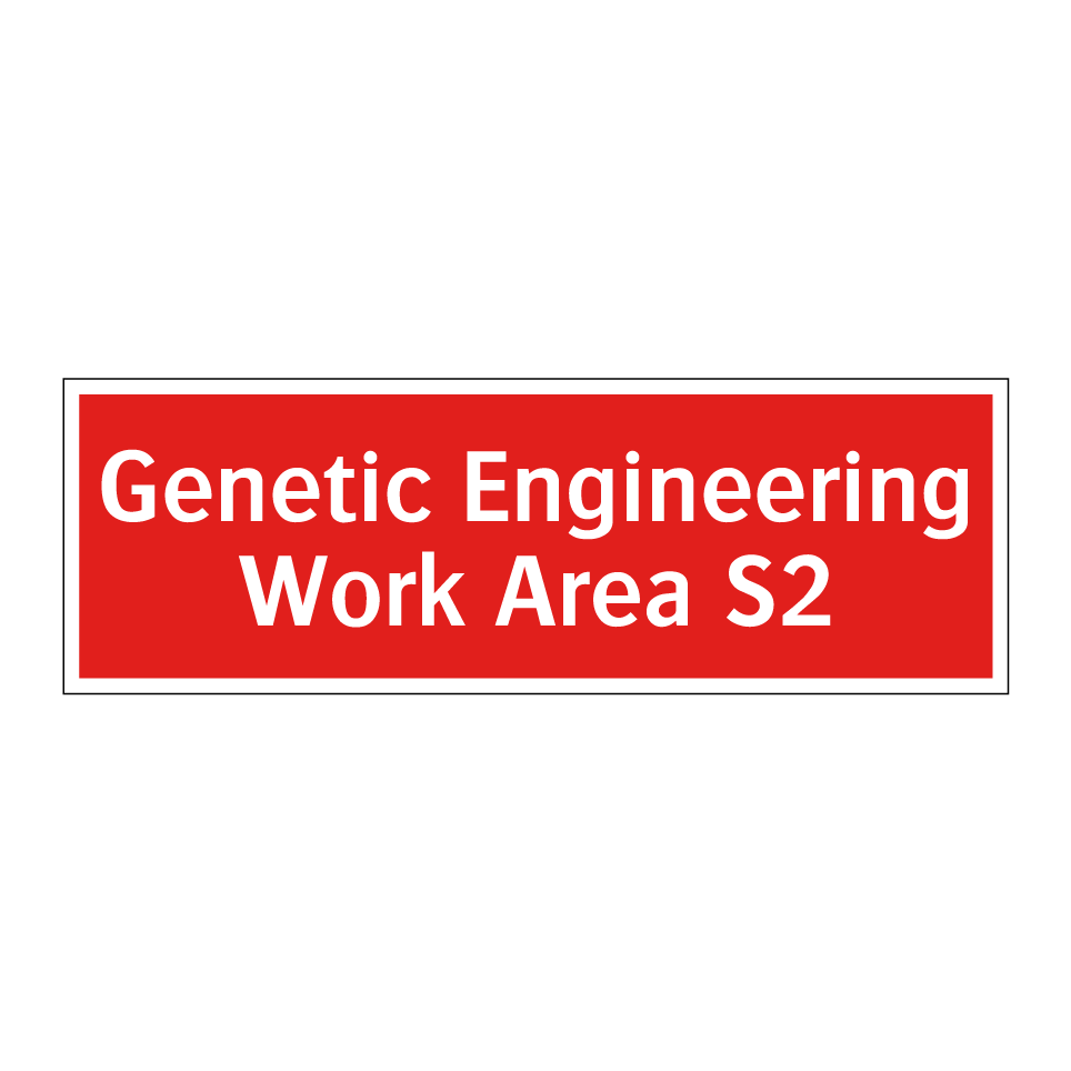 Genetic Engineering Work Area S2