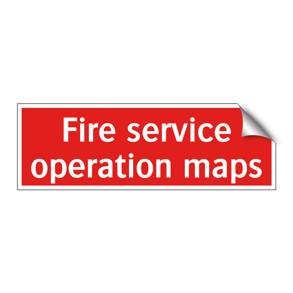 Fire service operation maps