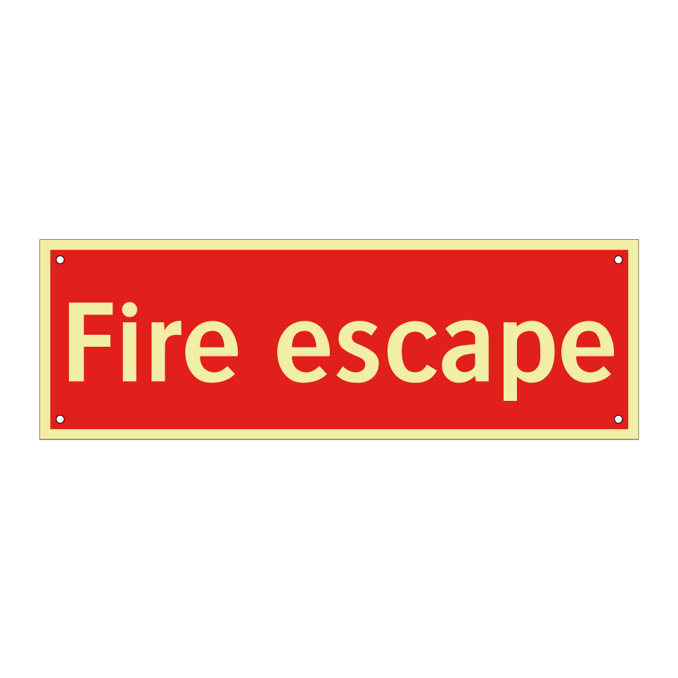 Fire escape