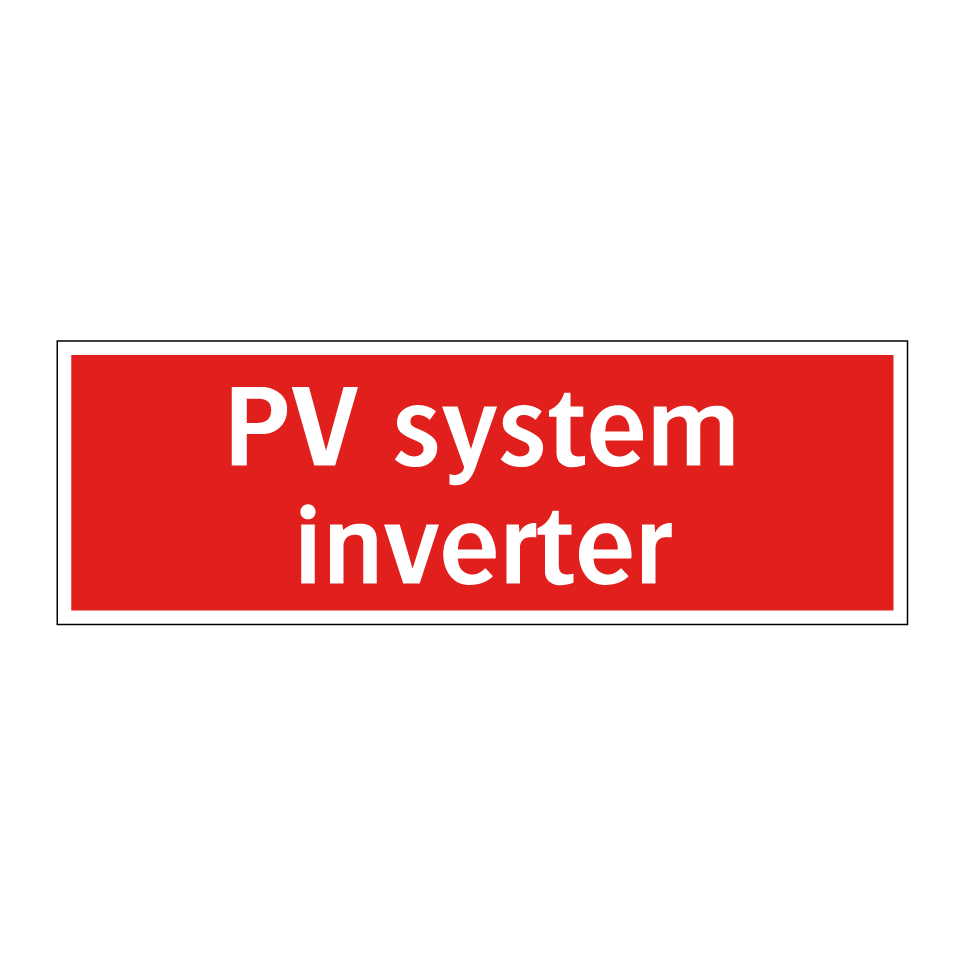 PV system inverter