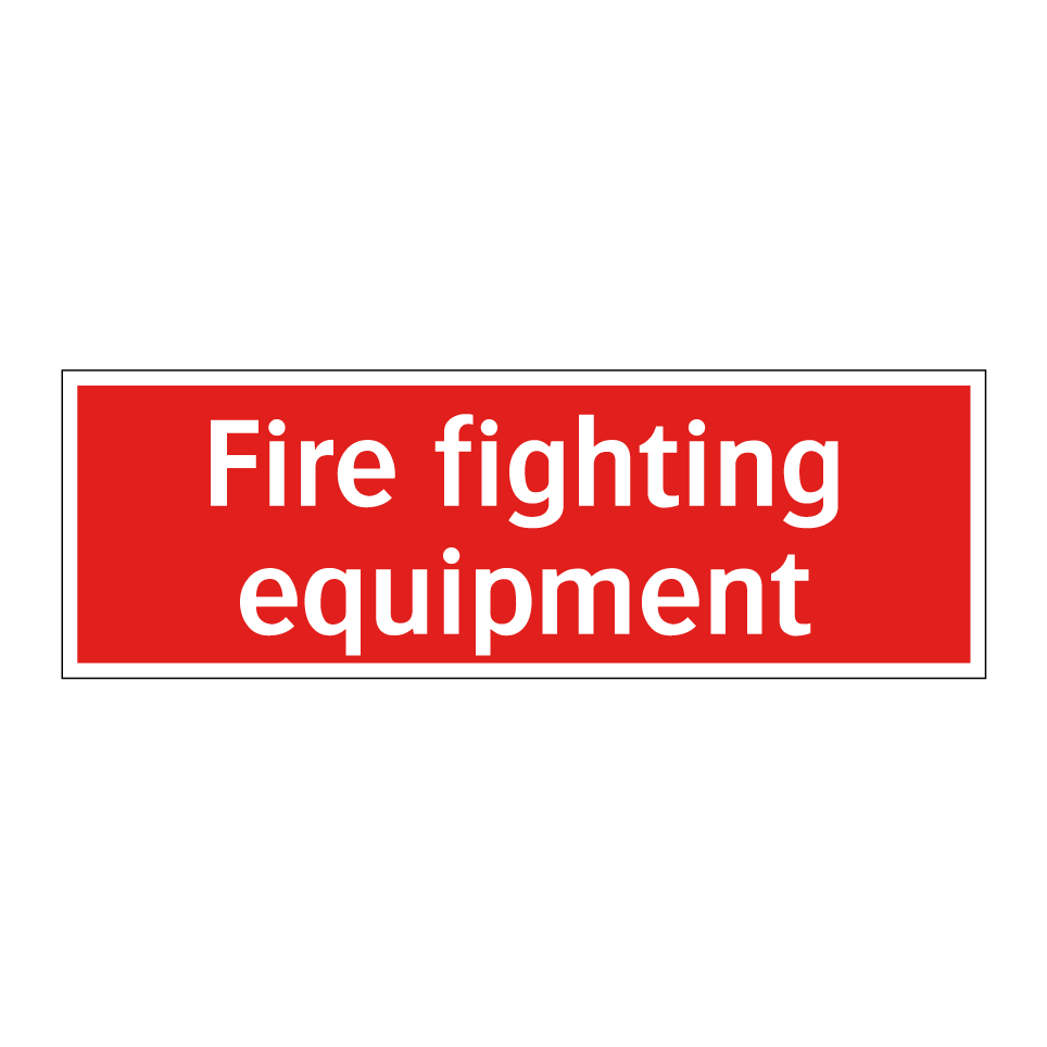 Fire fighting equipment