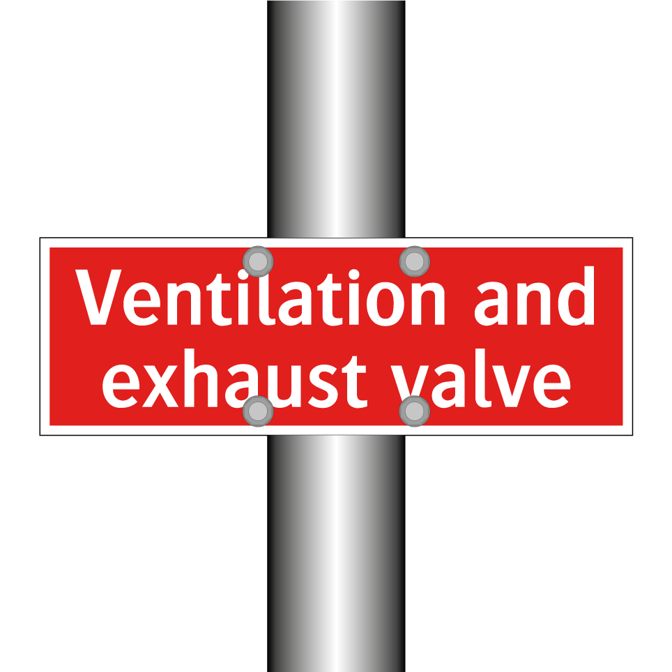 Ventilation and exhaust valve