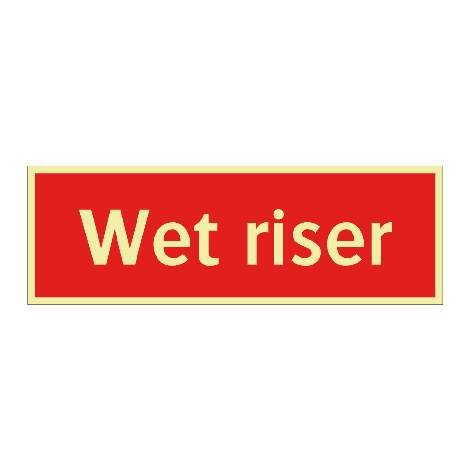 Wet riser