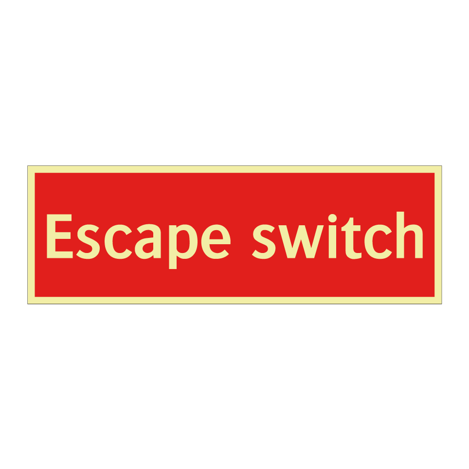 Escape switch
