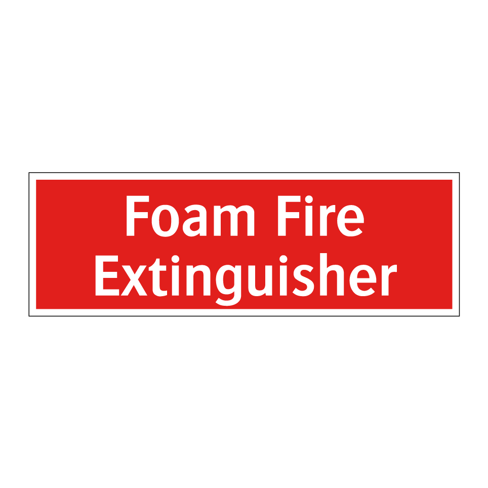 Foam Fire Extinguisher