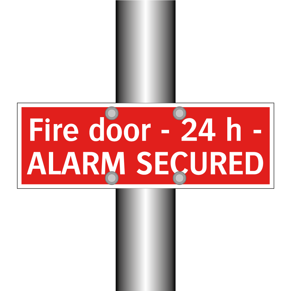 Fire door - 24 h - ALARM SECURED