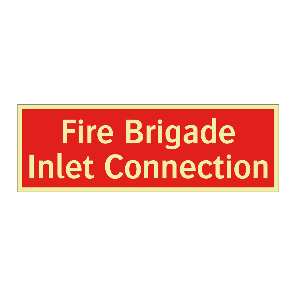 Fire Brigade Inlet Connection