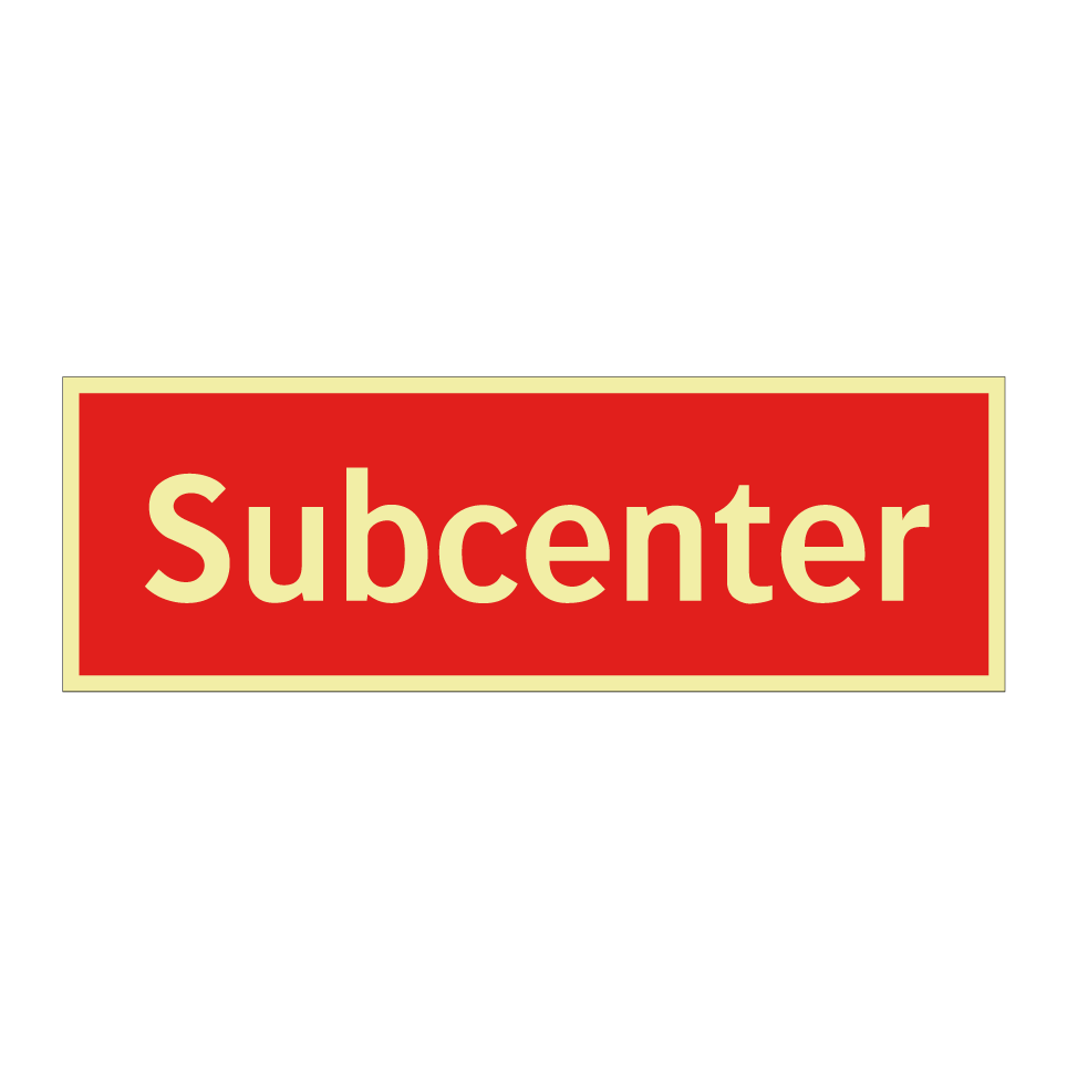 Subcenter