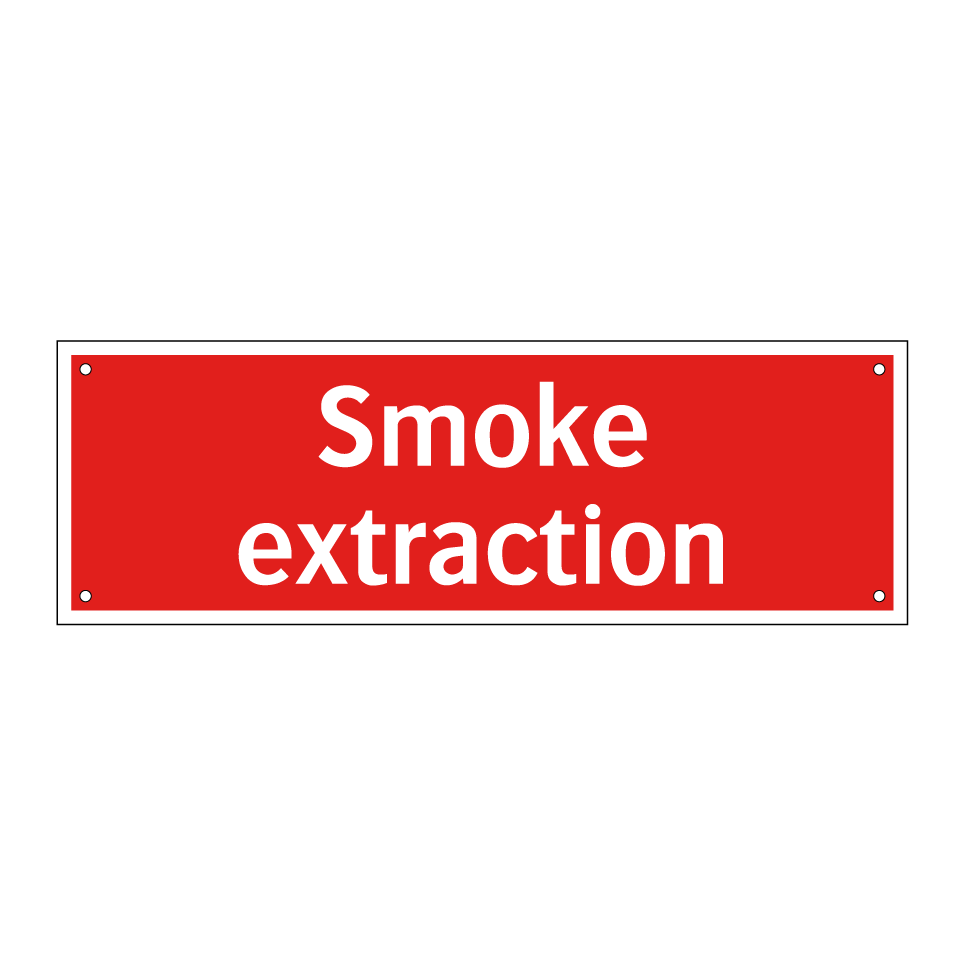 Smoke extraction