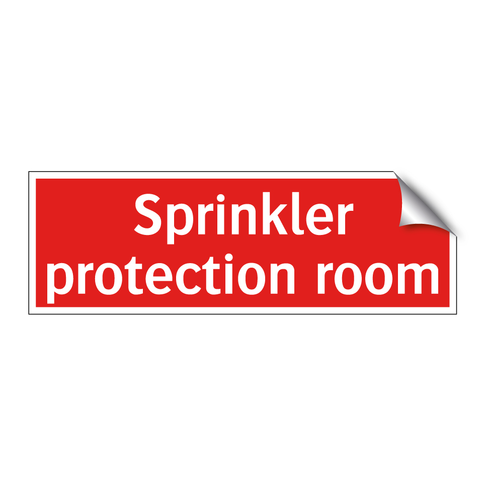 Sprinkler protection room