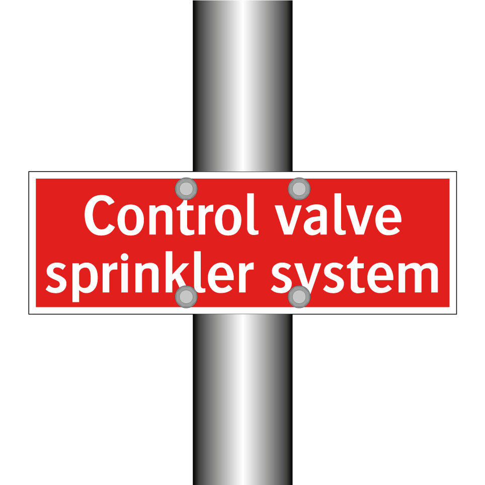 Control valve sprinkler system