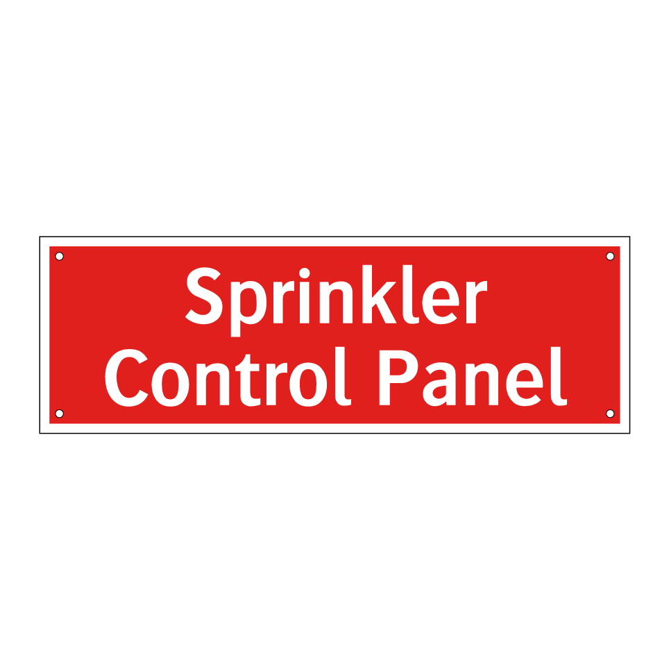 Sprinkler Control Panel