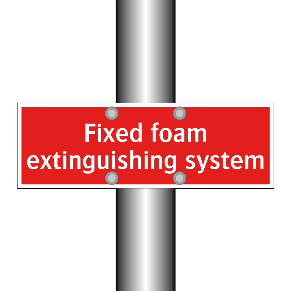 Fixed foam extinguishing system