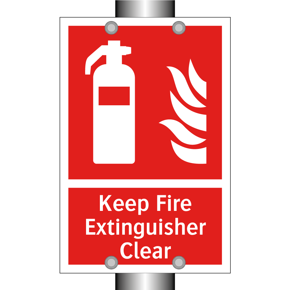 Keep Fire Extinguisher Clear