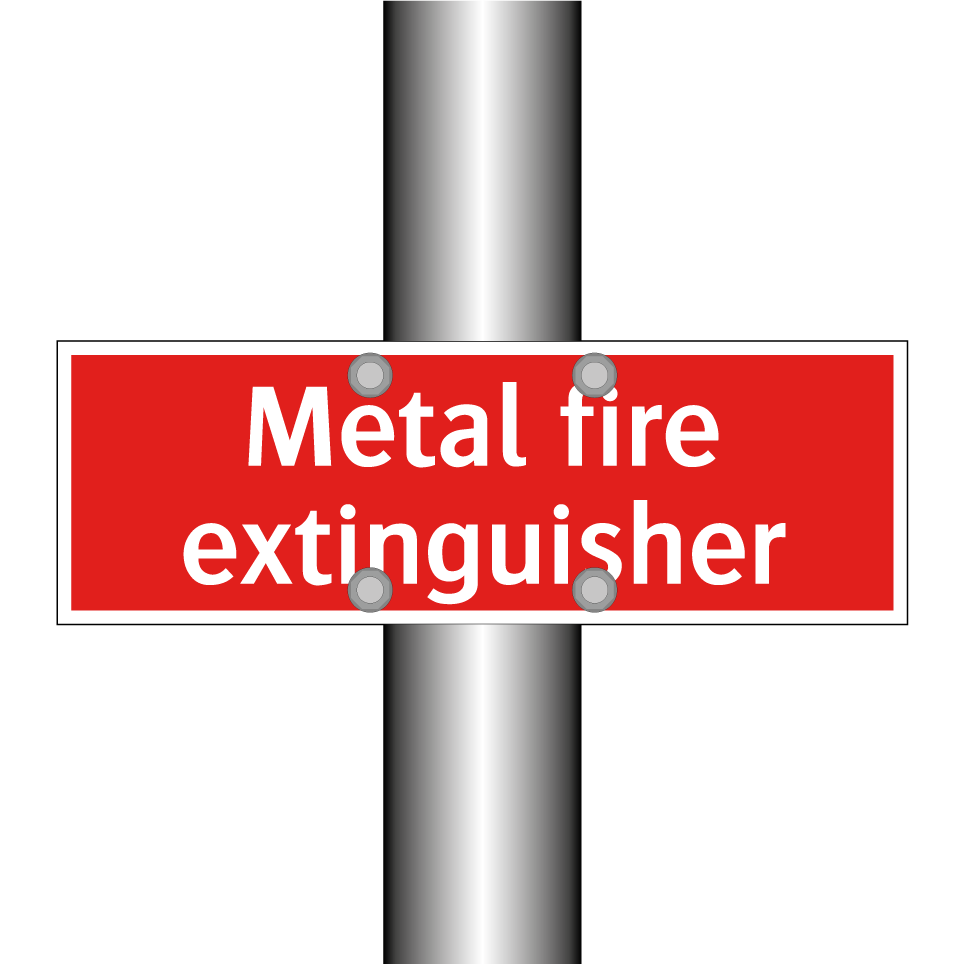 Metal fire extinguisher