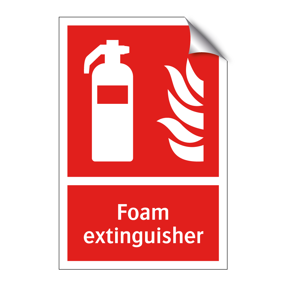 Foam extinguisher