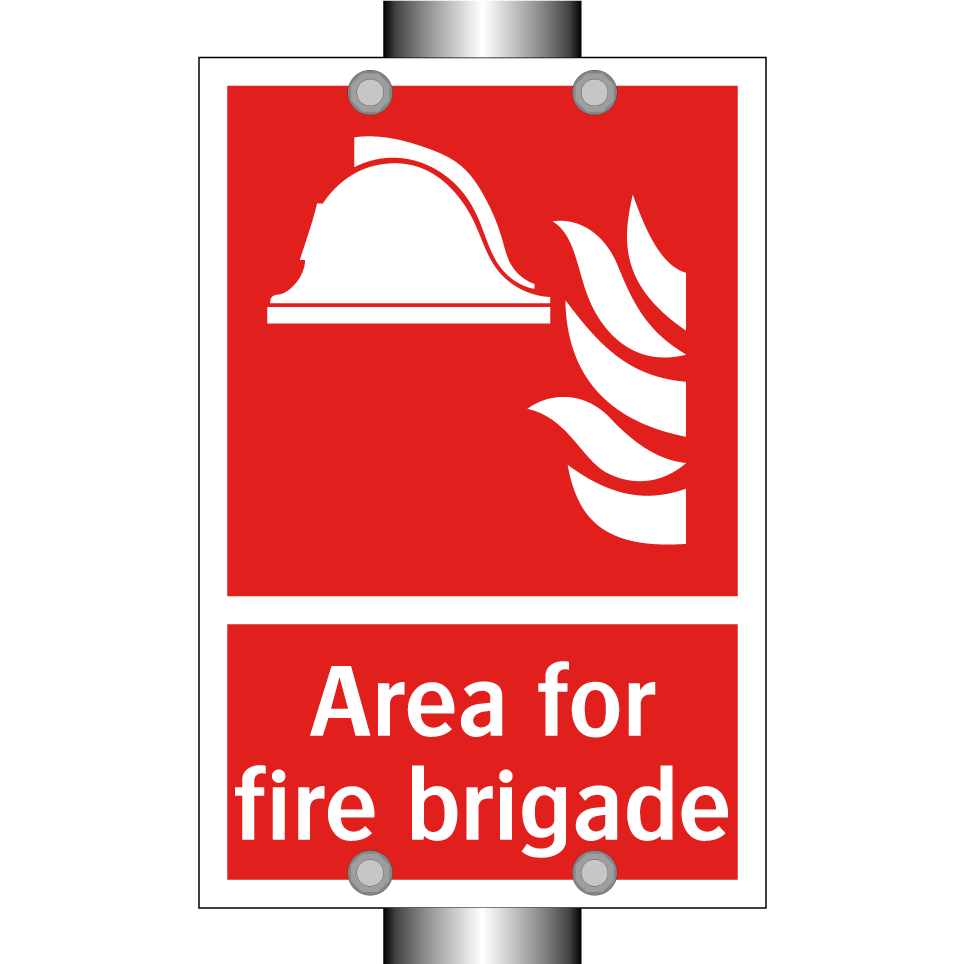 Area for fire brigade