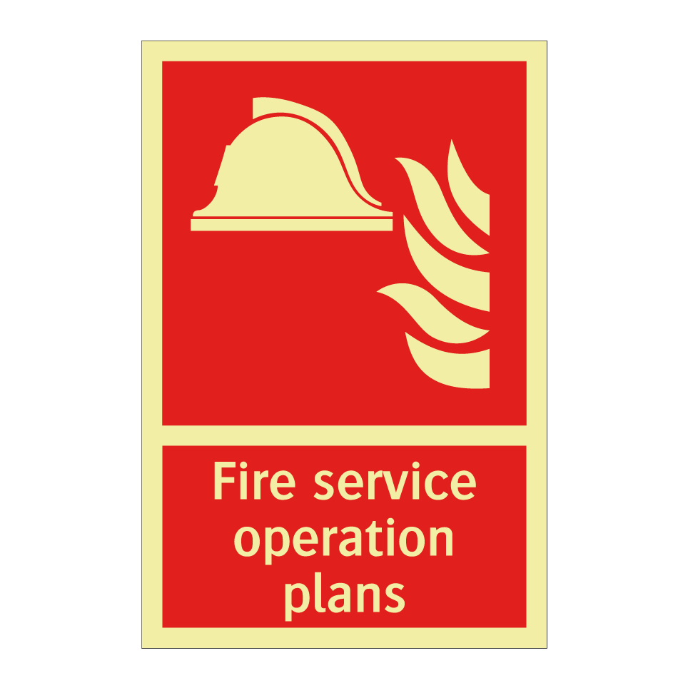 Fire service operation plans