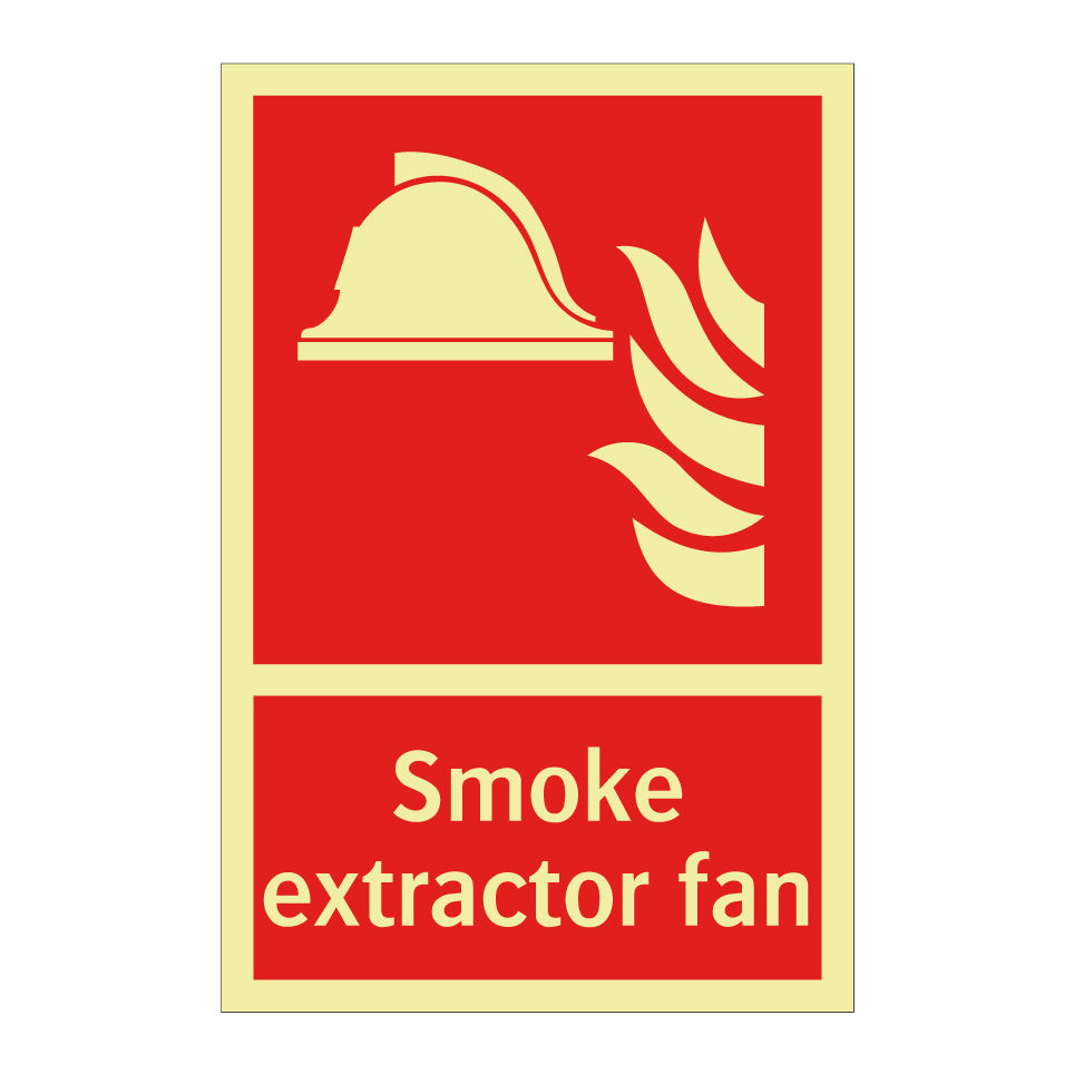 Smoke extractor fan
