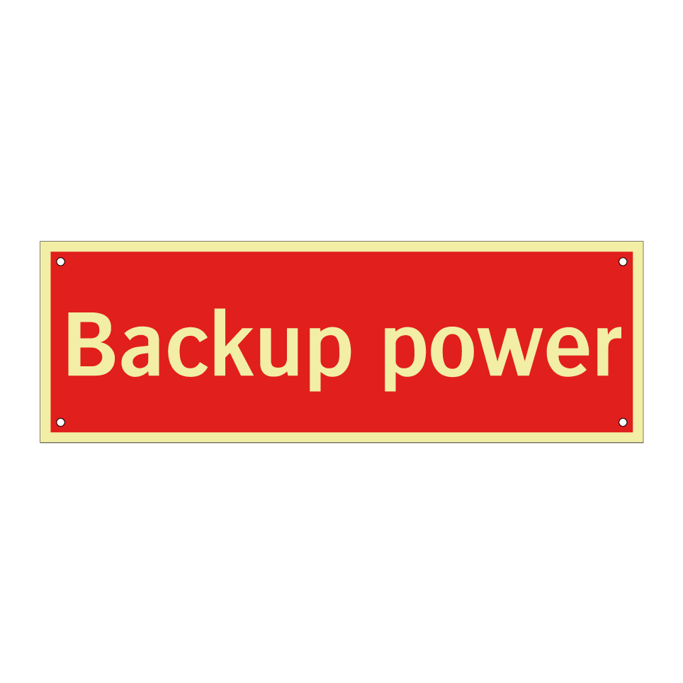 Backup power