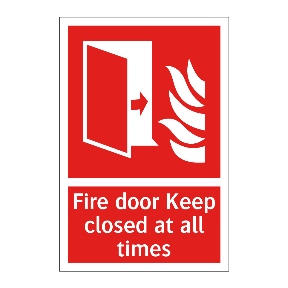 Fire door Keep closed at all times