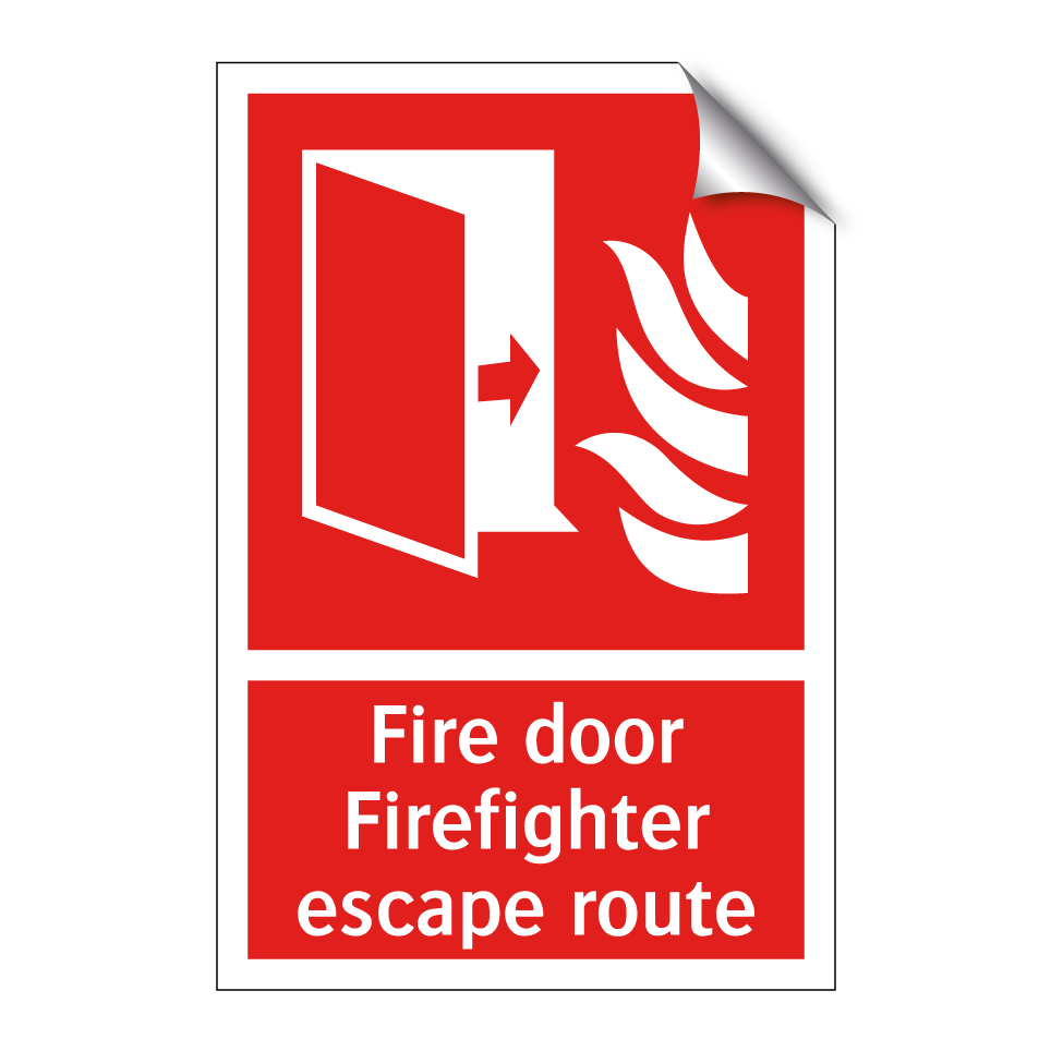 Fire door Firefighter escape route