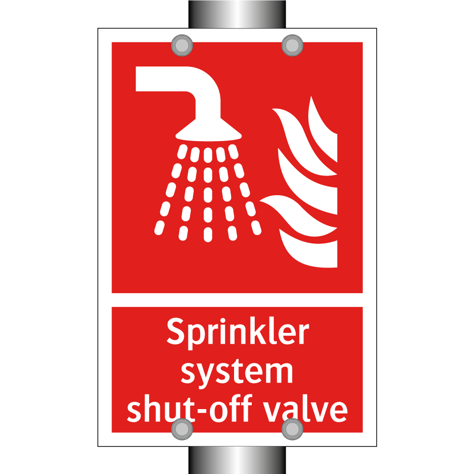 Sprinkler system shut-off valve