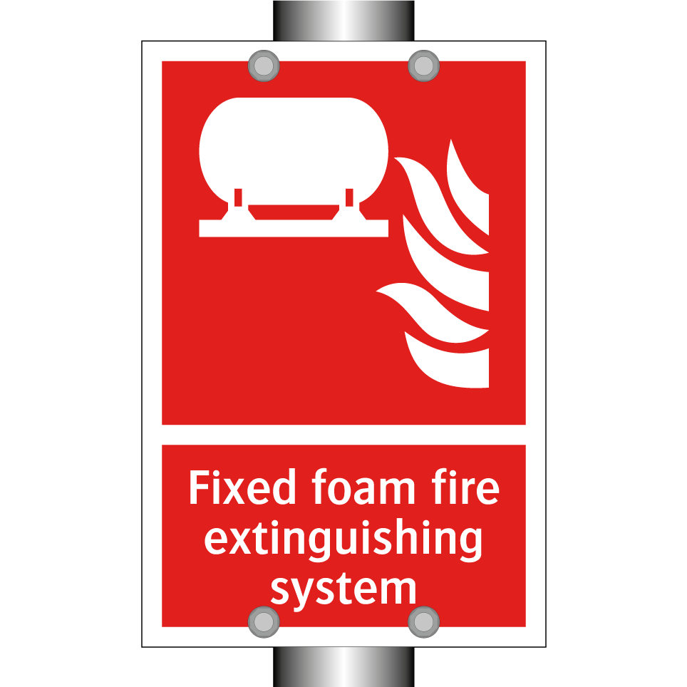 Fixed foam fire extinguishing system