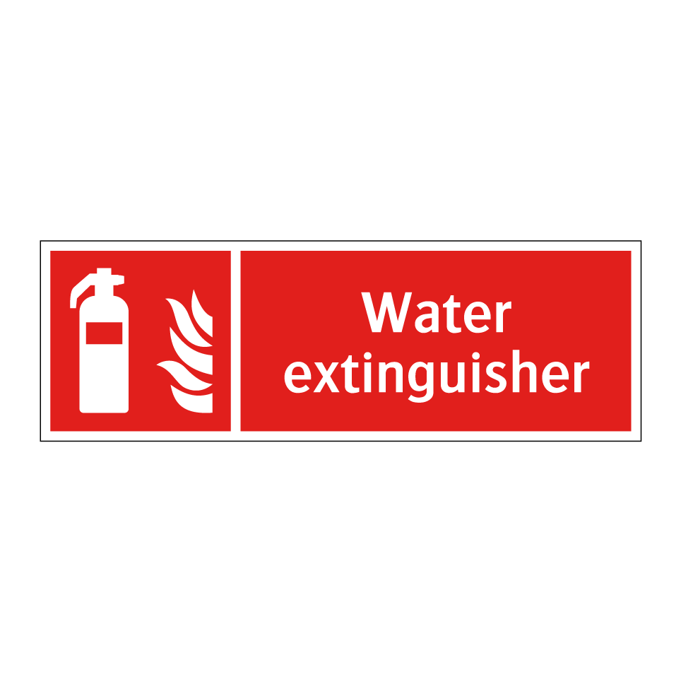 Water extinguisher