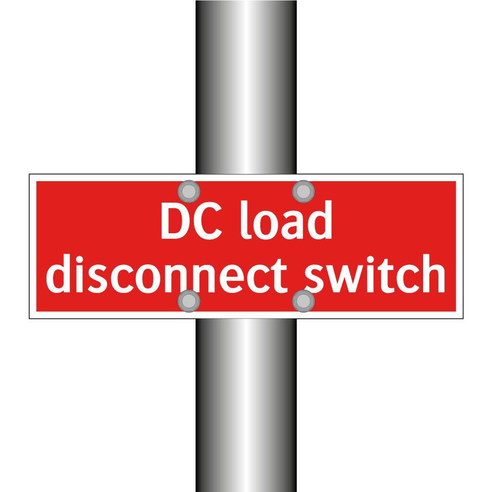 DC load disconnect switch
