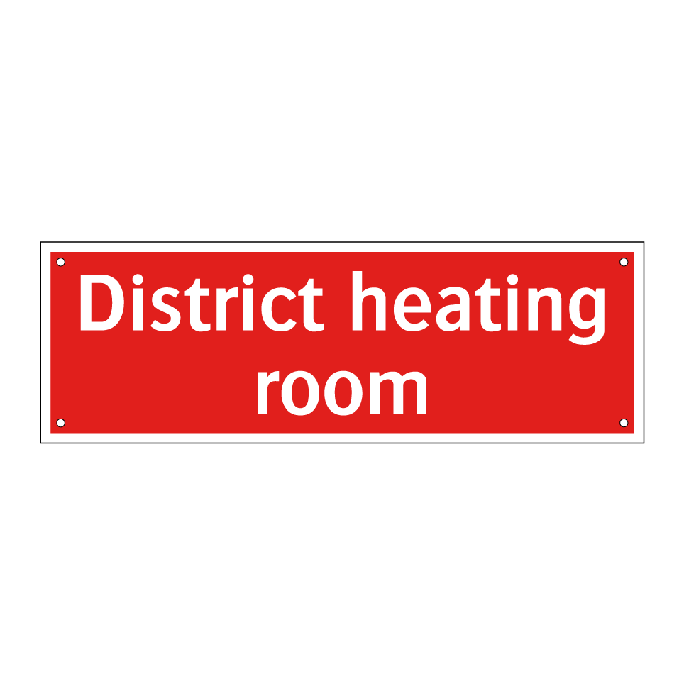 District heating room